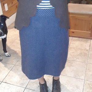 Wool skirt